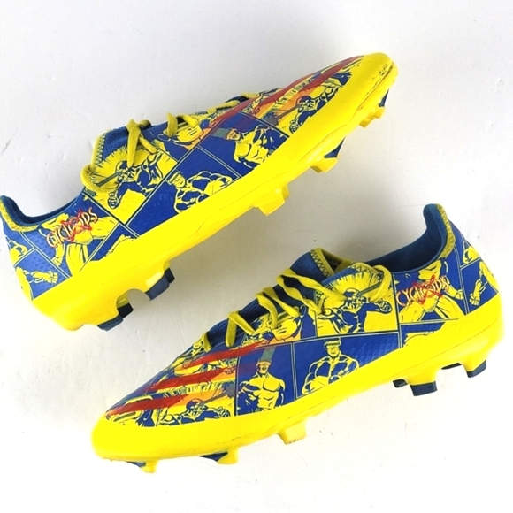 adidas | Shoes | Adidas X Marvel Xmen Cyclops Ghosted3 Mg Soccer Shoes Cleats Size 85 New | Poshmark